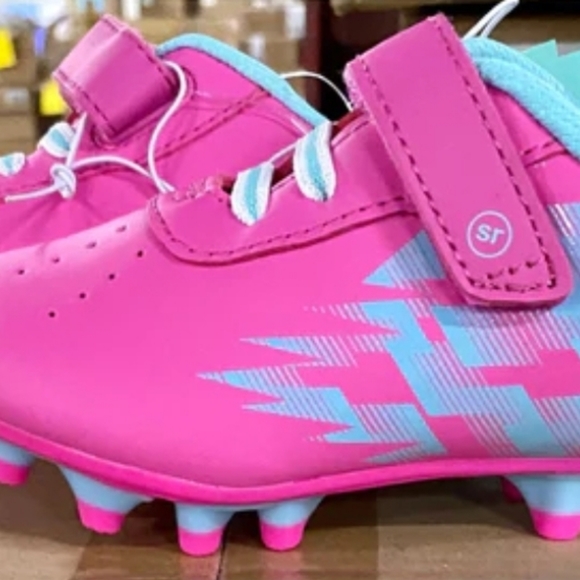 COPY - Surprize By Stride Rite Girls Colorful Cleats Sz 8M Shoes Athletic - Picture 6 of 6